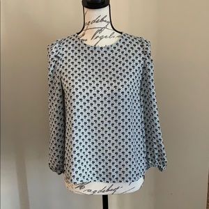 LOFT Petite Tulip Blouse